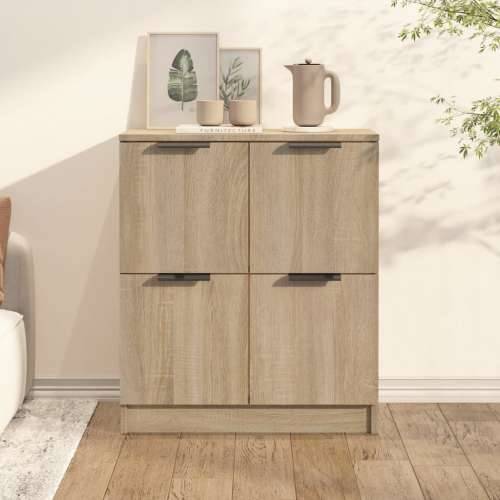 Komoda boja hrasta sonome 60 x 30 x 70 cm od konstruiranog drva - sonoma hrast 1 Cijena