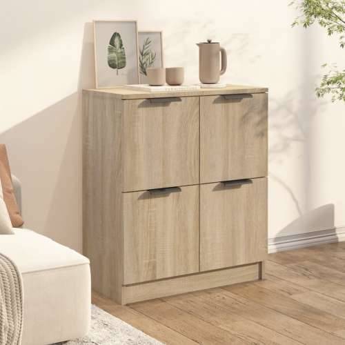 Komoda boja hrasta sonome 60 x 30 x 70 cm od konstruiranog drva - sonoma hrast 1 Cijena