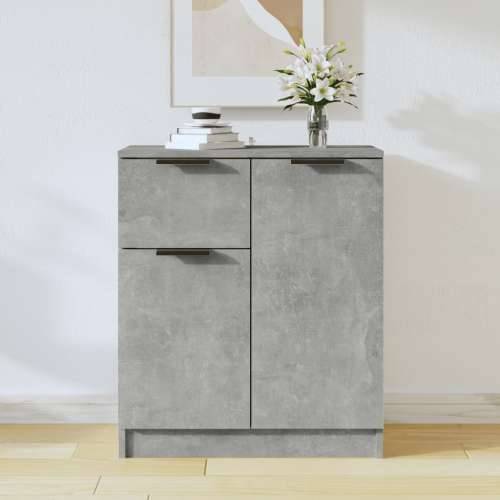 Komoda siva boja betona 60x30x70 cm od konstruiranog drva - Beton siva 1 Cijena