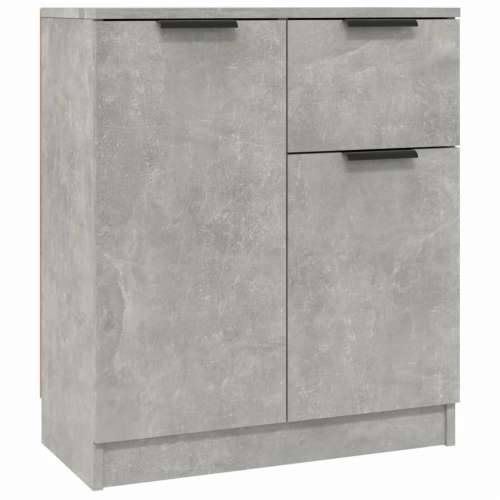 Komoda siva boja betona 60x30x70 cm od konstruiranog drva - Beton siva 1 Cijena
