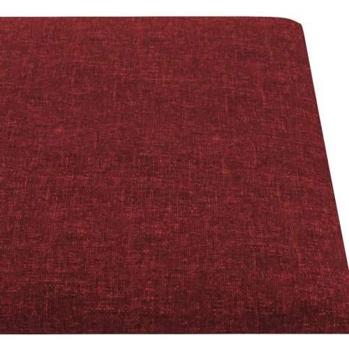 Zidne ploče 12 kom crvena boja vina 90 x 15 cm tkanina 1,62 m² - boja crnog vina 90 x 15 cm 12 Pravokutno Cijena