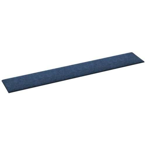 Zidne ploče 12 kom plava 90 x 15 cm tkanina 1,62 m² - Plava 90 x 15 cm 12 Pravokutno Cijena