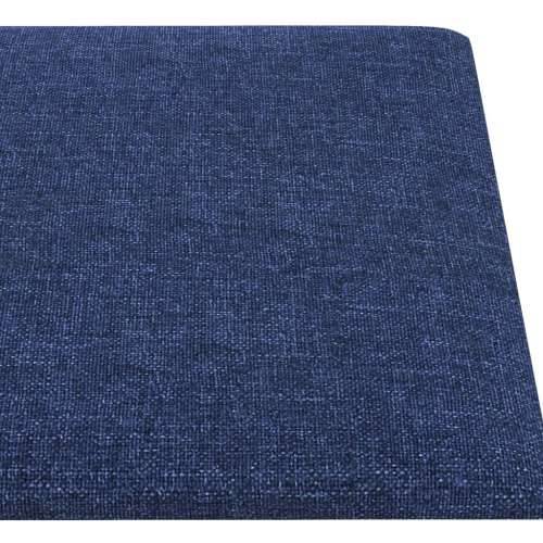 Zidne ploče 12 kom plava 90 x 15 cm tkanina 1,62 m² - Plava 90 x 15 cm 12 Pravokutno Cijena