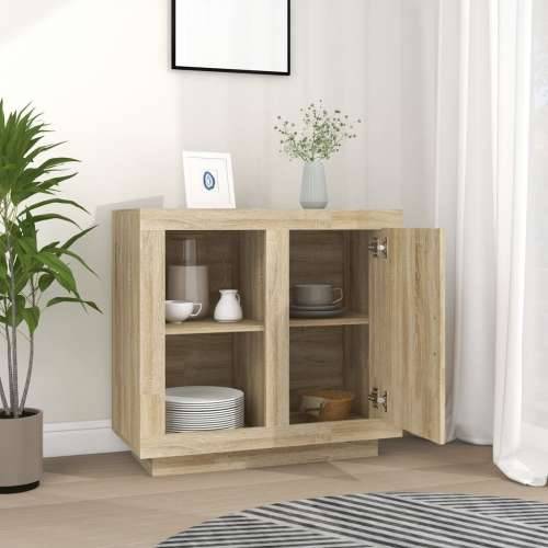 Komoda boja hrasta sonome 80x40x75 cm - sonoma hrast 1 Cijena