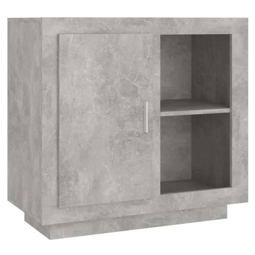 Komoda siva boja betona 80x40x75 cm - Beton siva 1 Cijena
