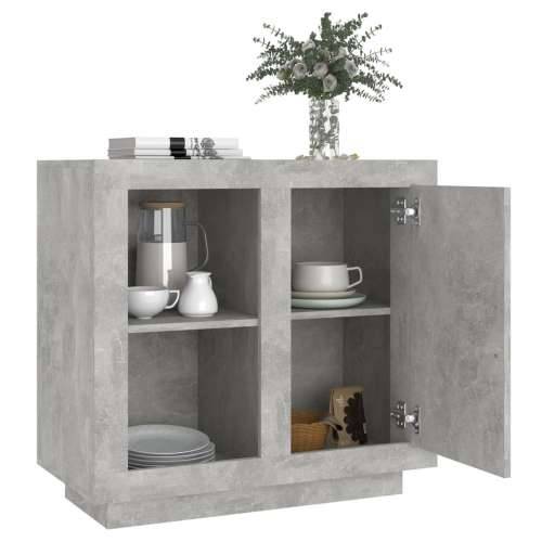 Komoda siva boja betona 80x40x75 cm - Beton siva 1 Cijena