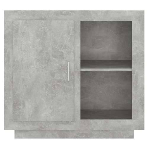 Komoda siva boja betona 80x40x75 cm - Beton siva 1 Cijena