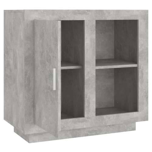 Komoda siva boja betona 80x40x75 cm - Beton siva 1 Cijena