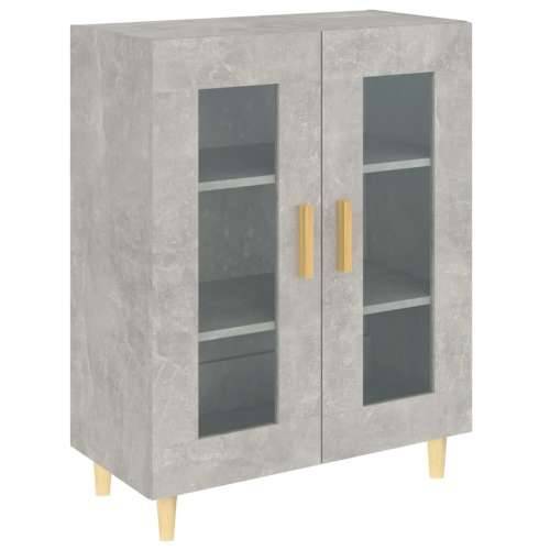 Komoda siva boja betona 69,5x34x90 cm od konstruiranog drva - Beton siva 1 Cijena