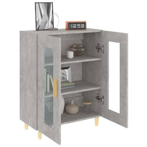 Komoda siva boja betona 69,5x34x90 cm od konstruiranog drva - Beton siva 1 Cijena