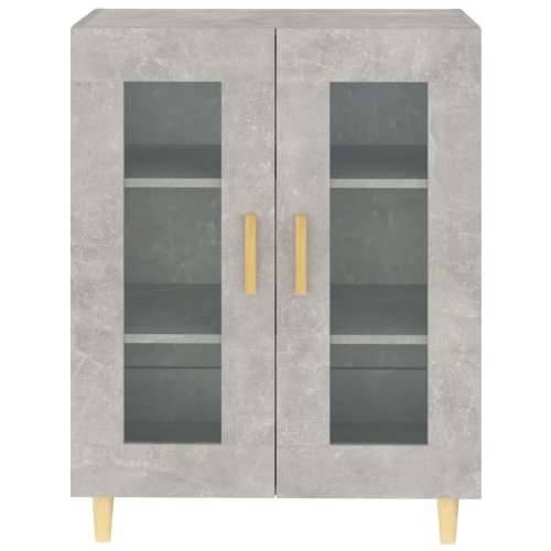 Komoda siva boja betona 69,5x34x90 cm od konstruiranog drva - Beton siva 1 Cijena