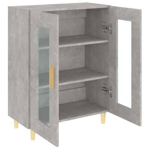 Komoda siva boja betona 69,5x34x90 cm od konstruiranog drva - Beton siva 1 Cijena