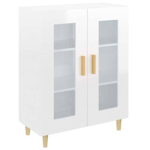 Komoda sjajna bijela 69,5x34x90 cm od konstruiranog drva - Visoko sjajno bijela 1 Cijena