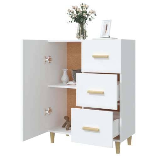 Komoda bijela 69,5x34x90 cm od konstruiranog drva - Bijela 1 Cijena