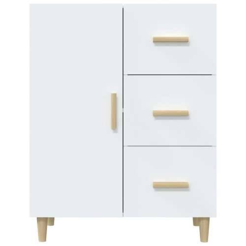 Komoda bijela 69,5x34x90 cm od konstruiranog drva - Bijela 1 Cijena