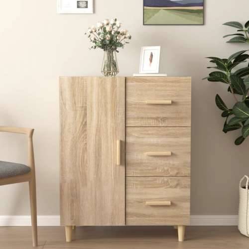 Komoda boja hrasta sonome 69,5x34x90 cm od konstruiranog drva - sonoma hrast 1 Cijena