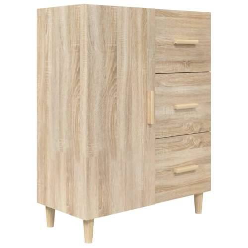 Komoda boja hrasta sonome 69,5x34x90 cm od konstruiranog drva - sonoma hrast 1 Cijena