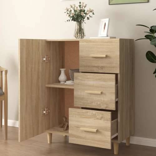 Komoda boja hrasta sonome 69,5x34x90 cm od konstruiranog drva - sonoma hrast 1 Cijena