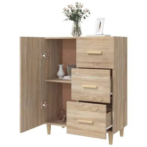 Komoda boja hrasta sonome 69,5x34x90 cm od konstruiranog drva - sonoma hrast 1 Cijena