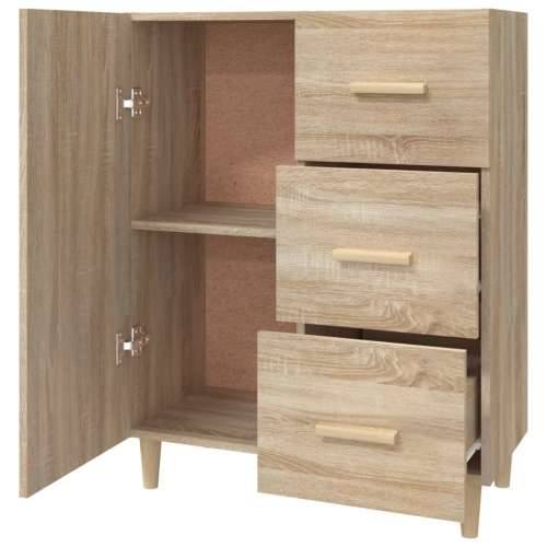 Komoda boja hrasta sonome 69,5x34x90 cm od konstruiranog drva - sonoma hrast 1 Cijena