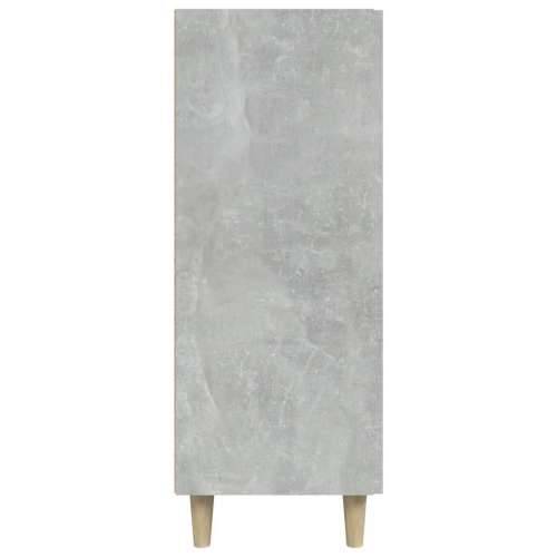 Komoda siva boja betona 69,5x34x90 cm od konstruiranog drva - Beton siva 1 Cijena