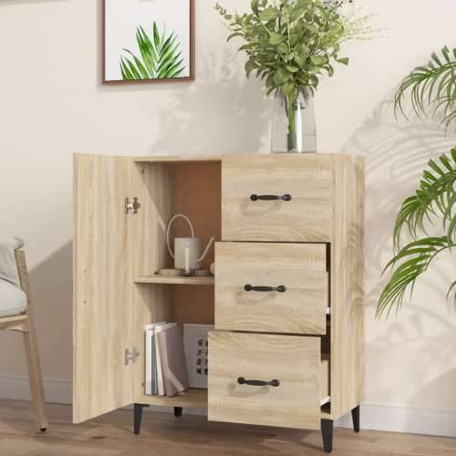 Komoda boja hrasta sonome 69,5x34x90 cm od konstruiranog drva - sonoma hrast 1 Cijena