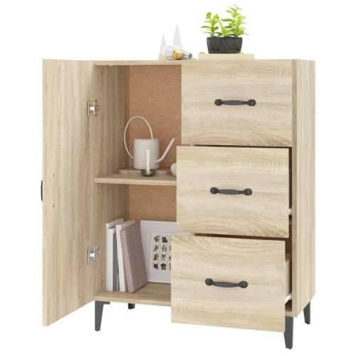 Komoda boja hrasta sonome 69,5x34x90 cm od konstruiranog drva - sonoma hrast 1 Cijena