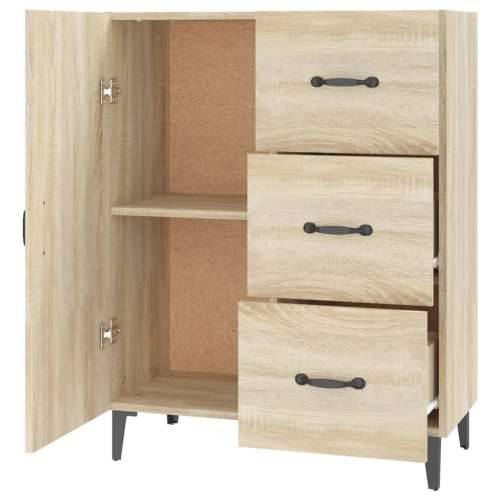 Komoda boja hrasta sonome 69,5x34x90 cm od konstruiranog drva - sonoma hrast 1 Cijena