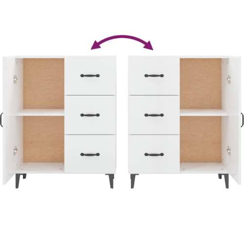 Komoda sjajna bijela 69,5x34x90 cm od konstruiranog drva - Visoko sjajno bijela 1 Cijena