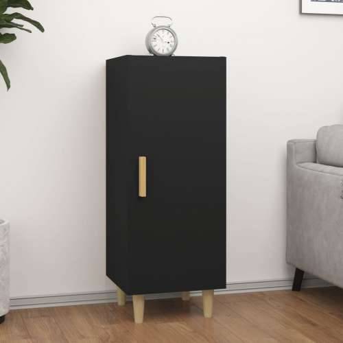 Komoda crna 34,5 x 34 x 90 cm od konstruiranog drva - Crna 1 Cijena