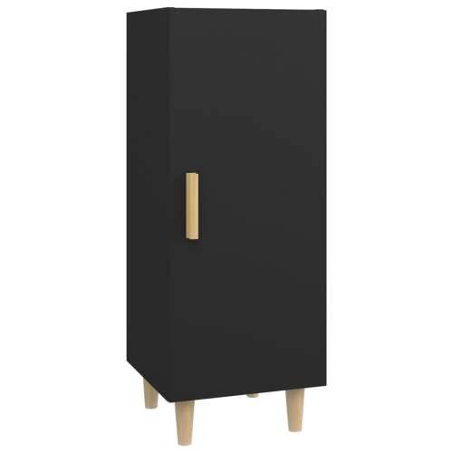 Komoda crna 34,5 x 34 x 90 cm od konstruiranog drva - Crna 1 Cijena
