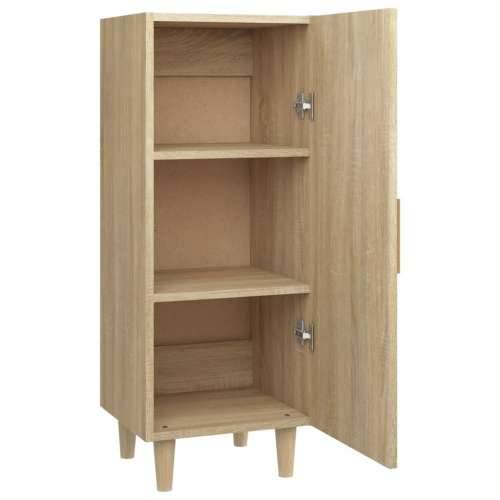 Komoda boja hrasta sonome 34,5x34x90 cm od konstruiranog drva - sonoma hrast 1 Cijena