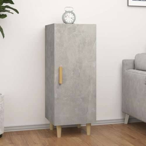 Komoda siva boja betona 34,5x34x90 cm od konstruiranog drva - Beton siva 1 Cijena