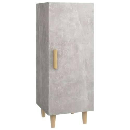 Komoda siva boja betona 34,5x34x90 cm od konstruiranog drva - Beton siva 1 Cijena