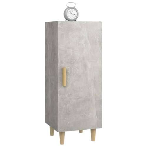 Komoda siva boja betona 34,5x34x90 cm od konstruiranog drva - Beton siva 1 Cijena