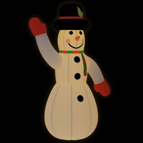 Snjegović na napuhavanje s LED svjetlima 370 cm Cijena