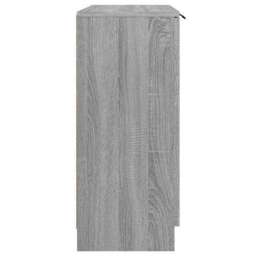 Komoda boja hrasta sonome 60 x 30 x 70 cm od konstruiranog drva - Sivi hrast sonoma 1 Cijena