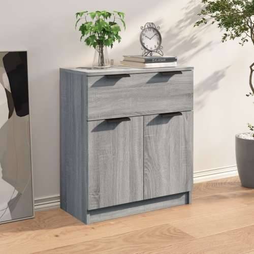 Komoda boja hrasta sonome 60 x 30 x 70 cm od konstruiranog drva - Sivi hrast sonoma 1 Cijena