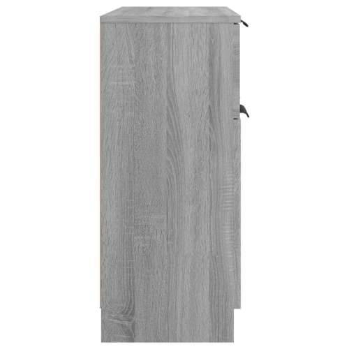 Komoda boja hrasta sonome 60 x 30 x 70 cm od konstruiranog drva - Sivi hrast sonoma 1 Cijena