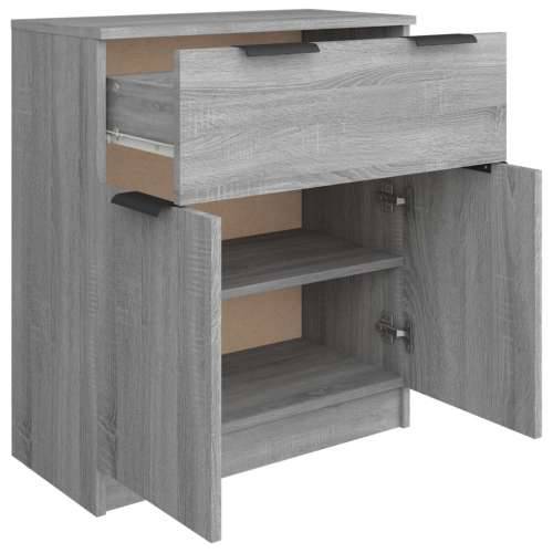 Komoda boja hrasta sonome 60 x 30 x 70 cm od konstruiranog drva - Sivi hrast sonoma 1 Cijena