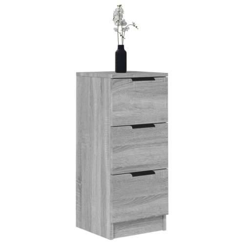 Komode 2kom boja hrasta sonome 30x30x70cm od konstruiranog drva - Sivi hrast sonoma 2 Cijena