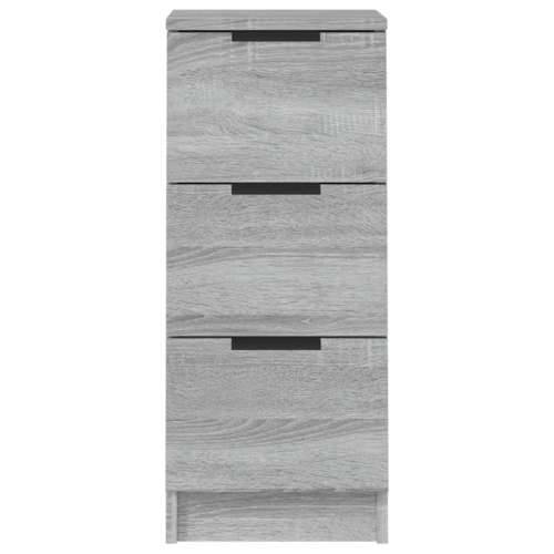 Komode 2kom boja hrasta sonome 30x30x70cm od konstruiranog drva - Sivi hrast sonoma 2 Cijena