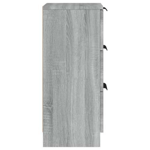 Komode 2kom boja hrasta sonome 30x30x70cm od konstruiranog drva - Sivi hrast sonoma 2 Cijena