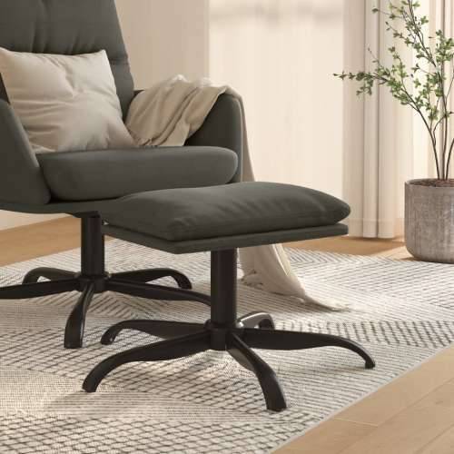 Tabure tamnosivi 60x60x36 cm baršunasti - Tamno siva 1 Cijena