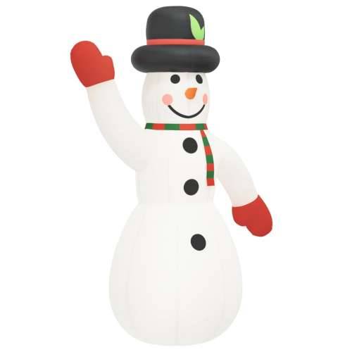 Božićni snjegović na napuhavanje s LED svjetlima 805 cm Cijena