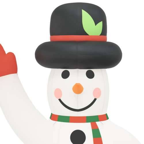 Božićni snjegović na napuhavanje s LED svjetlima 805 cm Cijena