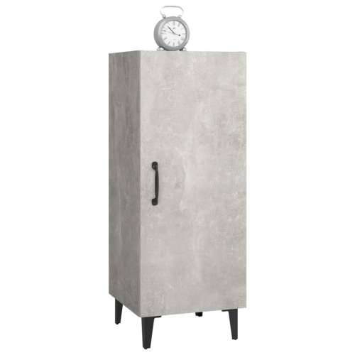 Komoda siva boja betona 34,5x34x90 cm od konstruiranog drva - Beton siva 1 Cijena