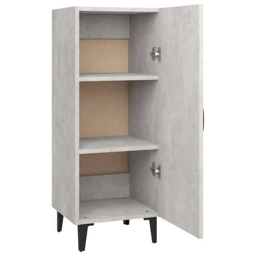 Komoda siva boja betona 34,5x34x90 cm od konstruiranog drva - Beton siva 1 Cijena