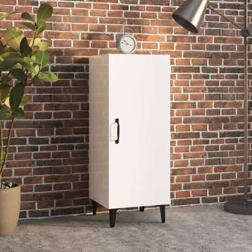 Komoda sjajna bijela 34,5x34x90 cm od konstruiranog drva - Visoko sjajno bijela 1 Cijena