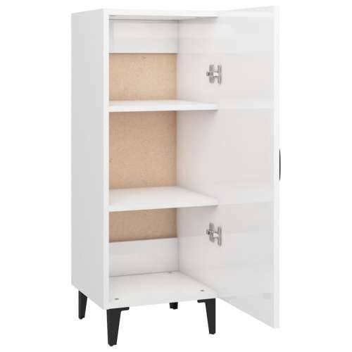 Komoda sjajna bijela 34,5x34x90 cm od konstruiranog drva - Visoko sjajno bijela 1 Cijena